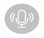Icon audio grau 